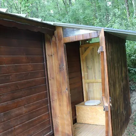 Les Granges D'antan - Le Refuge Du Forestier - Profitez D'un Nid Douillet Sans Eau Ni Electricite-g אוהל מפואר Chalonnes-Sous-le-Lude